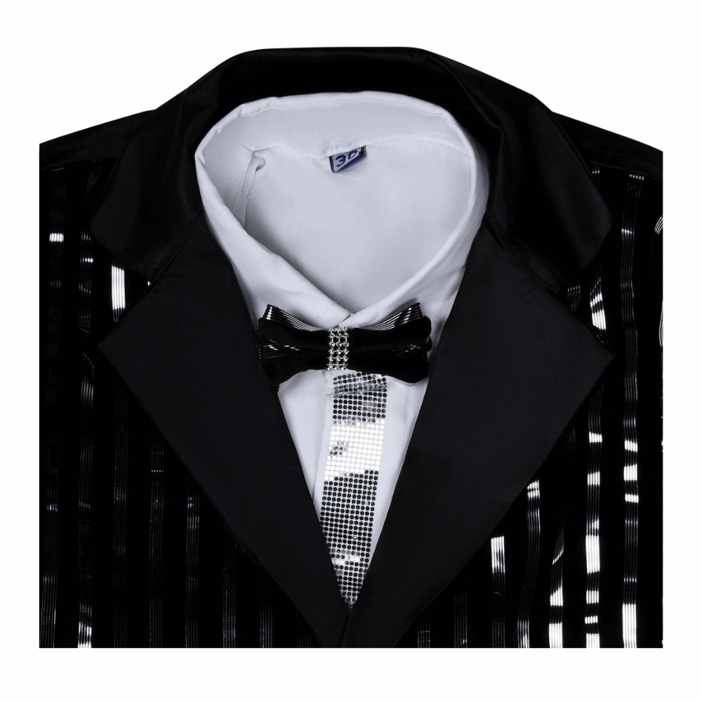 Elegant Black Partywear Suit Set for Boys