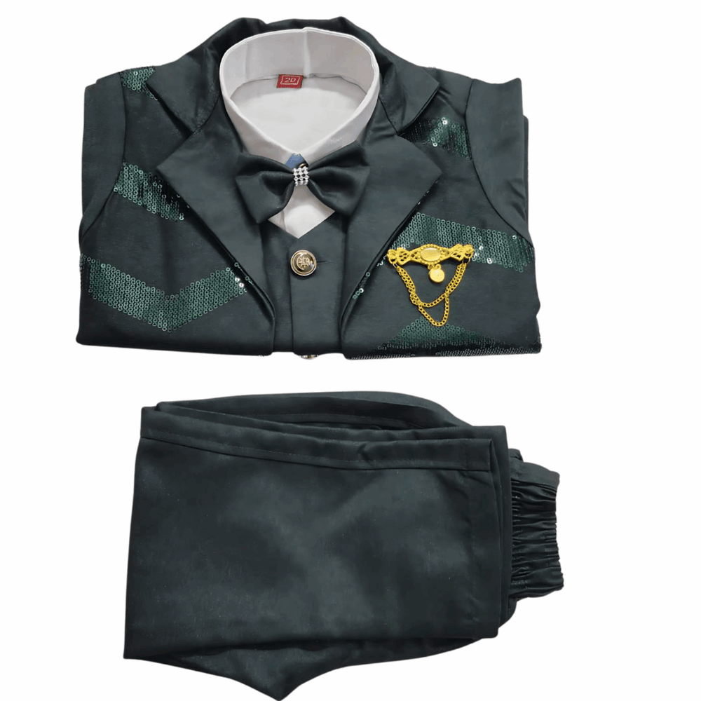 Boys' 4-Piece Formal Suit Set