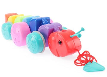Caterpillar Pull Toy for Kids (1+ Year)