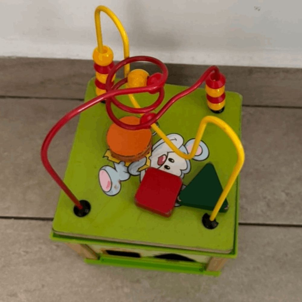 5-in-1 Montessori Activity Cube for Kids