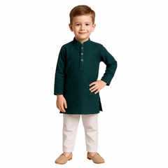 Boys’ Embroidered Kurta Set