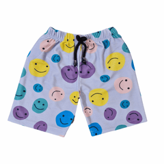Emoji Cotton T-Shirt & Shorts Set – Boys