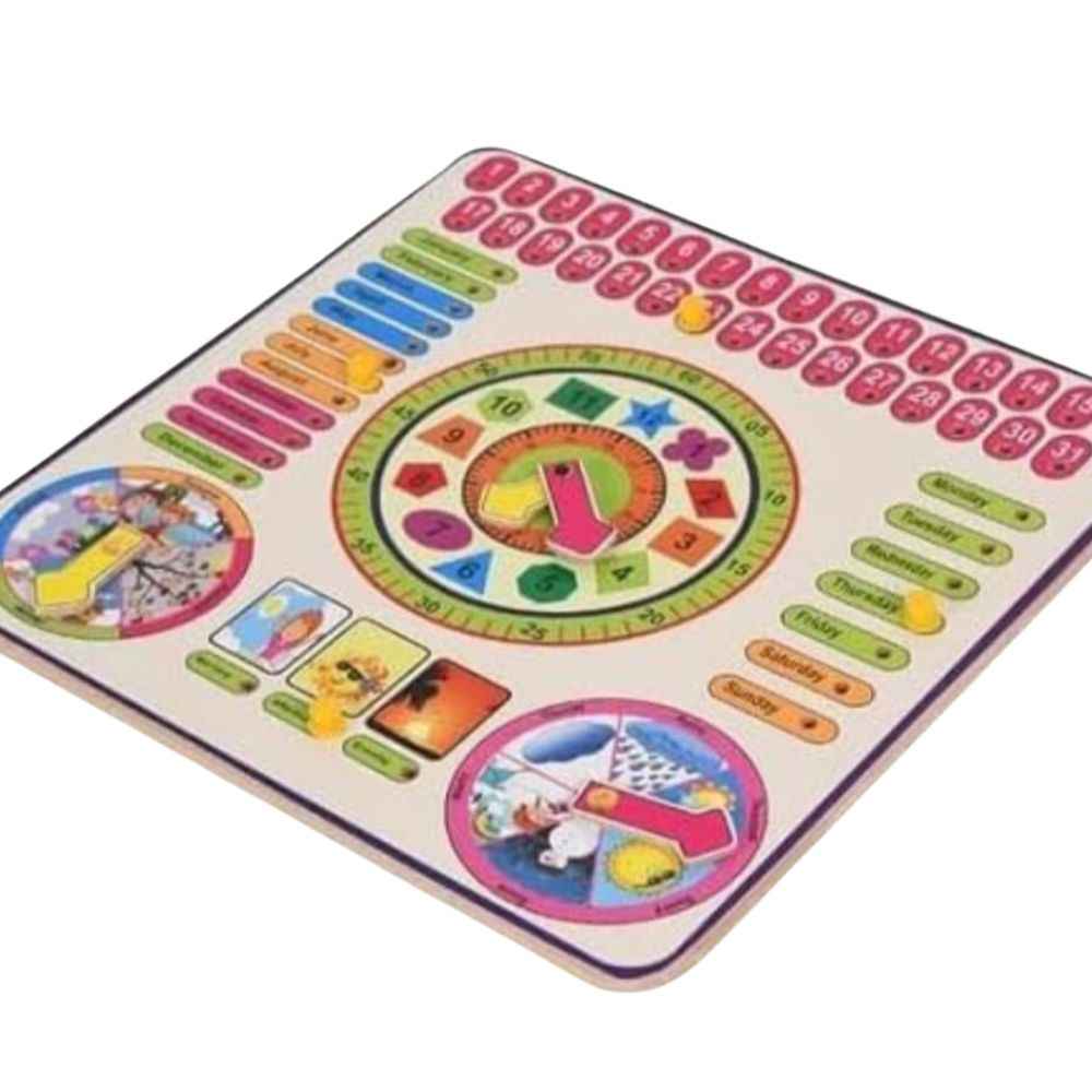 Wooden Educational Puzzle – Time & Seasons