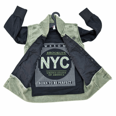 Boys 3-Piece Casual Set – Denim Jacket, T-Shirt & Pants