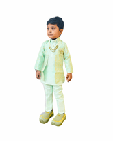 Pastel Blue Indo-Western for Boys