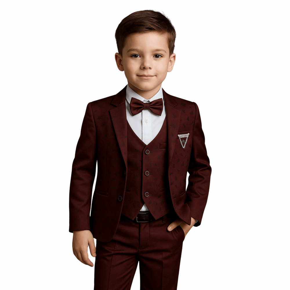 Boys’ 5-Piece Formal Suit Set