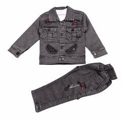 Boys 3-Piece Denim Jacket Set