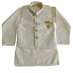 Boys Kurta Pajama Set with Modi Jacket