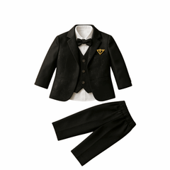 Boys' 4-Piece Formal Suit Set