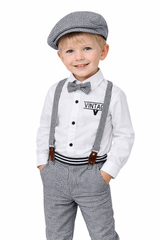 Toddler Boys' 5-Piece Vintage Outfit Set