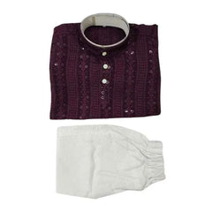 Boys’ Embroidered Kurta Set