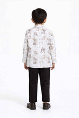 Kids Party Wear Coat Pant Set