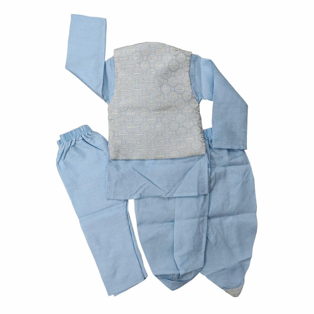 Boys Kurta Pajama Set with Modi Jacket