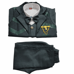 Boys 4-Piece Formal Suit Set with Shirt and Tie - Zustenjoy.com