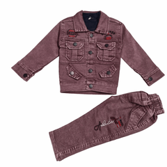 Boys Denim Jacket Set - 3-Piece Trendy Outfit for Kids - Zustenjoy.com