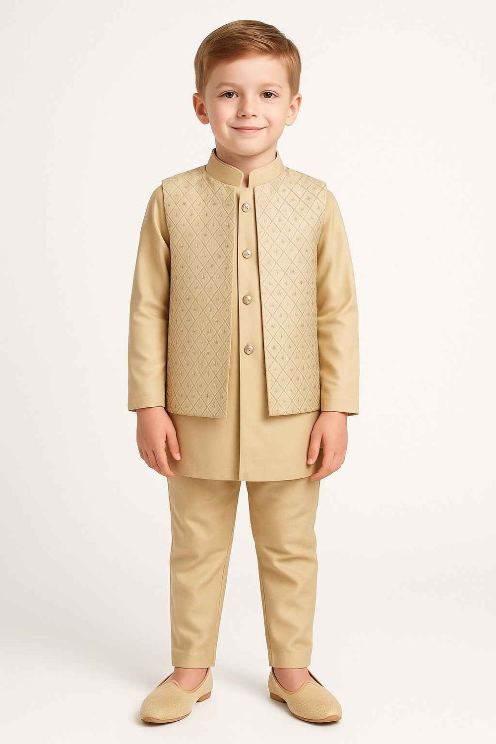 Boys Designer indo-Western -Set - Stylish Boys Indo Western Set - Zustenjoy.com
