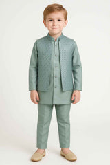Boys Designer indo-Western -Set - Stylish Boys Indo Western Set - Zustenjoy.com