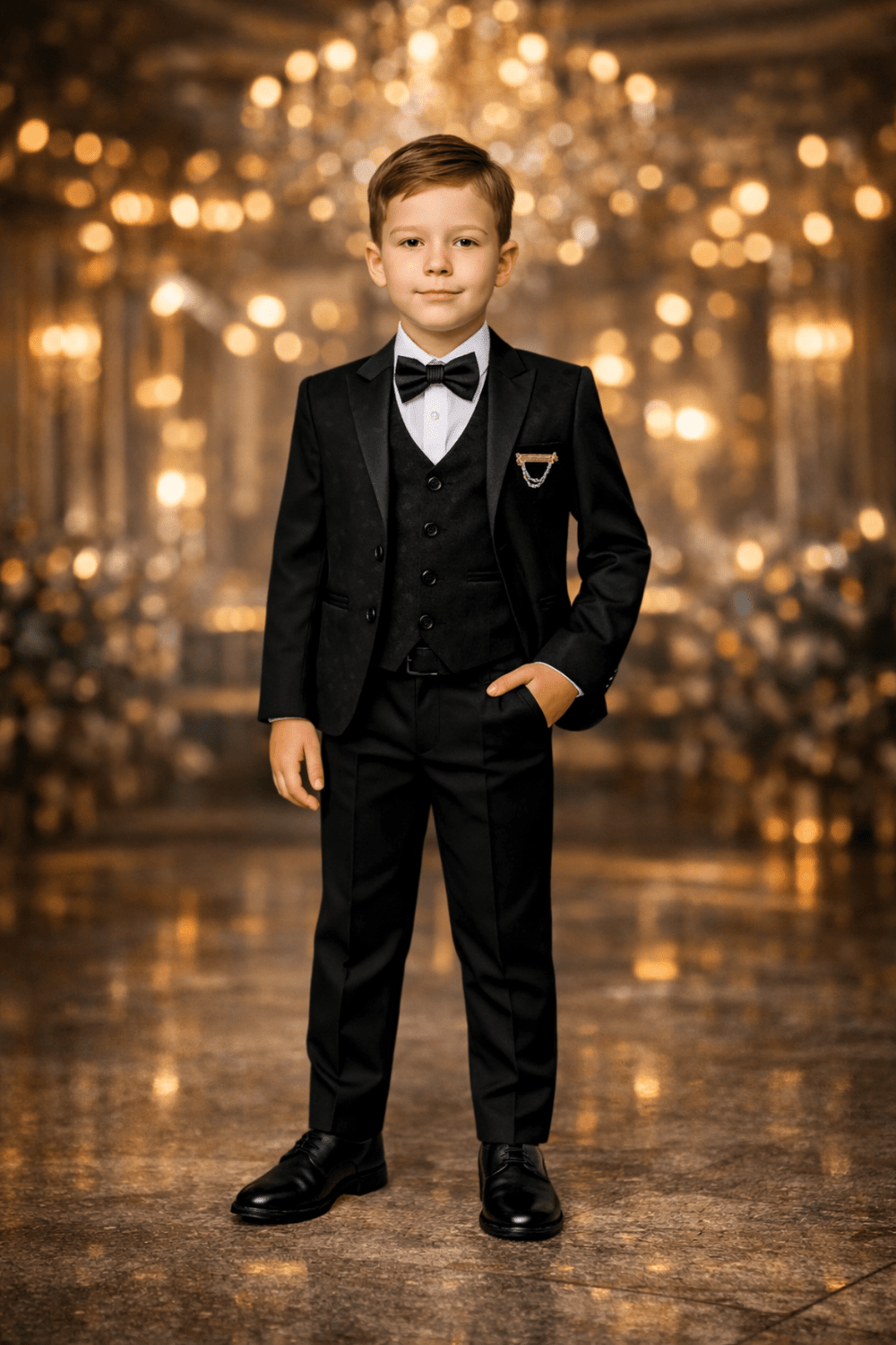 Boys Formal Suit Set - 3-Piece Outfit for Special Occasions - Zustenjoy.com