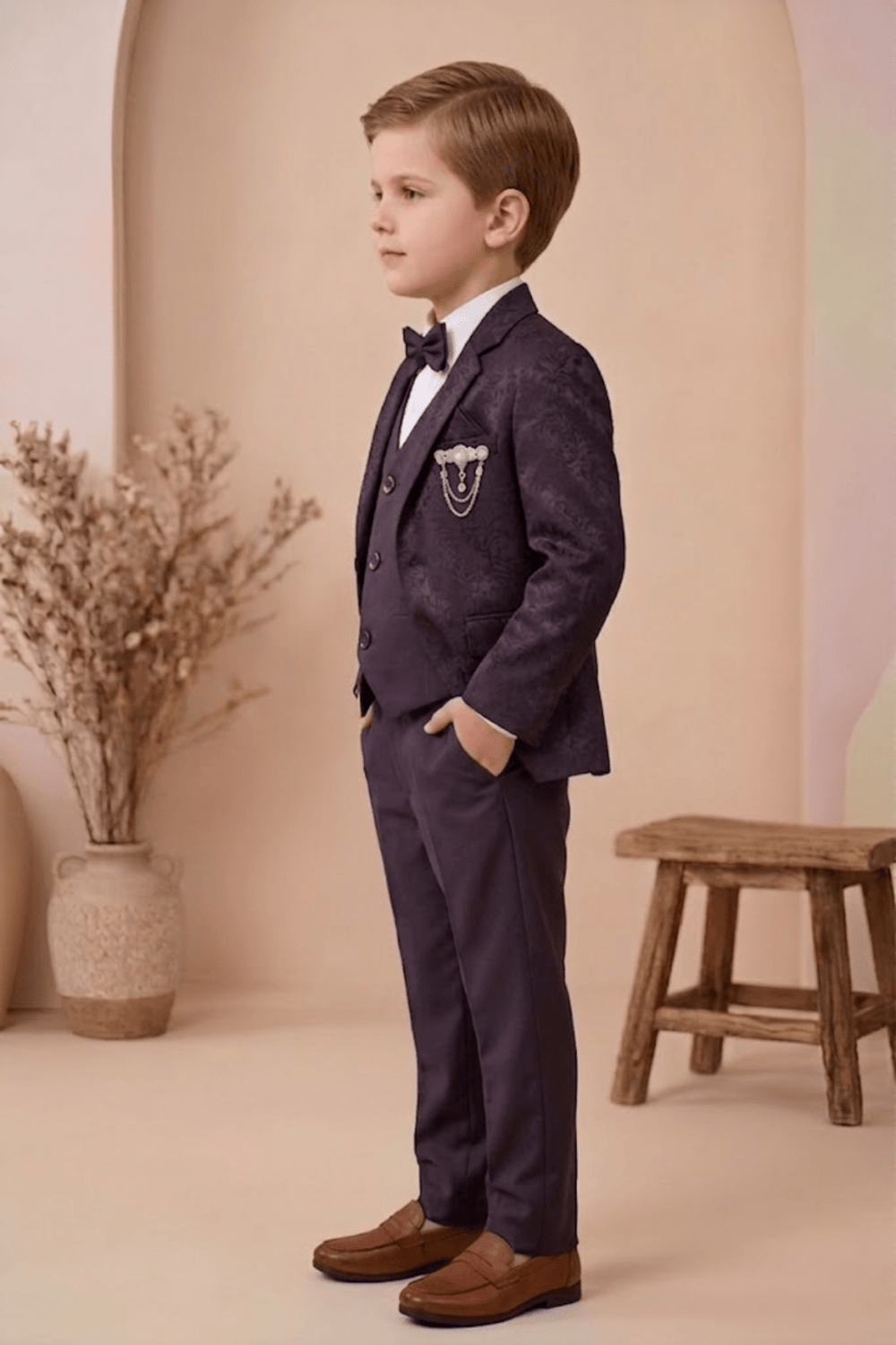 Boys Formal Suit Set – A Smart, Comfortable Look for Weddings and Special Occasions - Zustenjoy.com