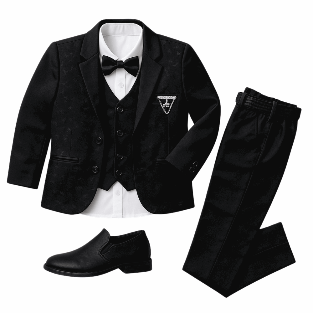 Boys Formal Suit Set – A Smart, Comfortable Look for Weddings and Special Occasions - Zustenjoy.com