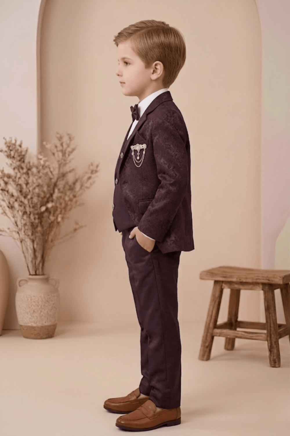 Boys Formal Suit Set – A Smart, Comfortable Look for Weddings and Special Occasions - Zustenjoy.com