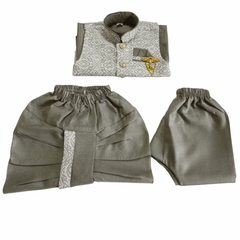 Boys Kurta Pajama Set with Modi Jacket - Zustenjoy.com