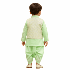 Boys Kurta Pajama Set with Modi Jacket - Zustenjoy.com