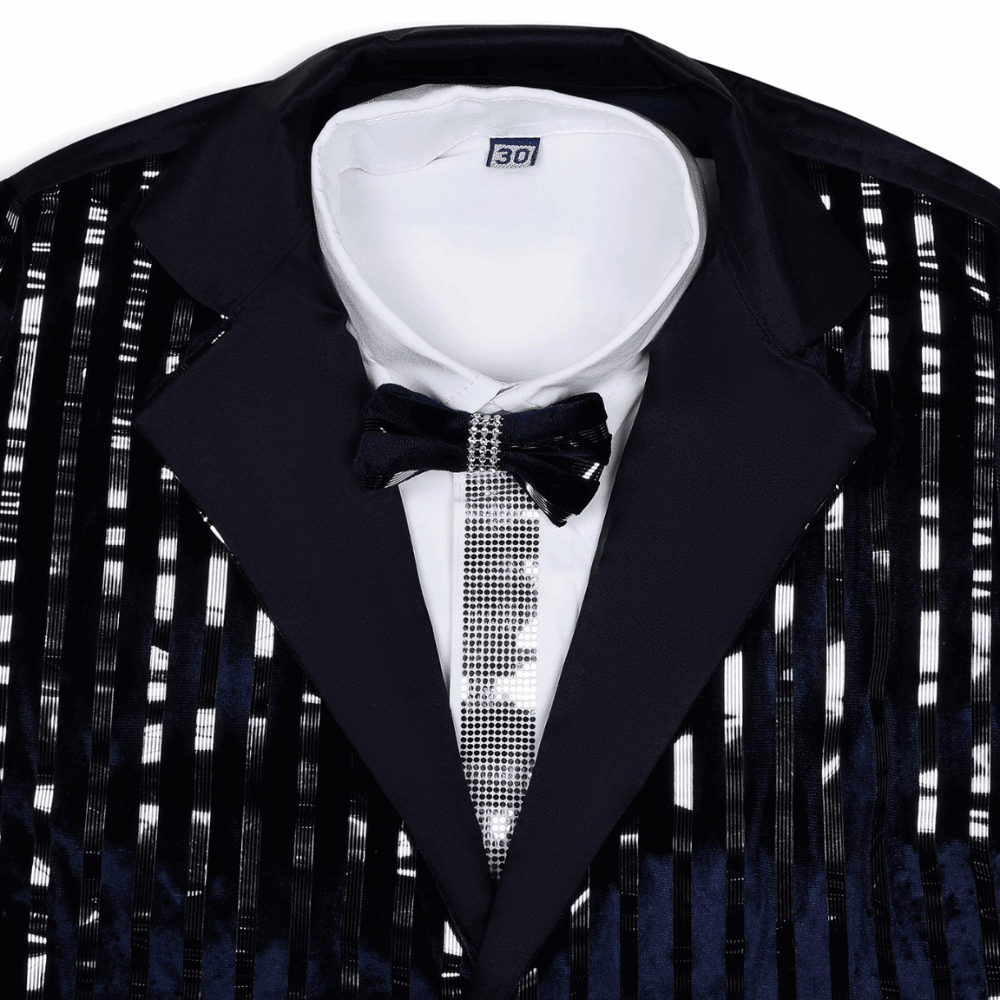 Elegant Black Partywear Suit for Boys - Stylish Formal Attire for Special Occasions - Zustenjoy.com
