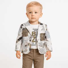 Kids Party Wear Coat Pant Set