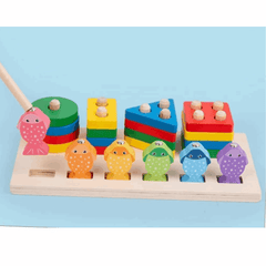 Sorting Toy Puzzle for Toddlers - Fun Learning Gifts for Boys & Girls - Zustenjoy.com