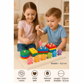 Sorting Toy Puzzle for Toddlers - Fun Learning Gifts for Boys & Girls - Zustenjoy.com
