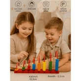 Wooden Abacus Math Toy – Fun Learning Kit for Kids Ages 3+ - Zustenjoy.com