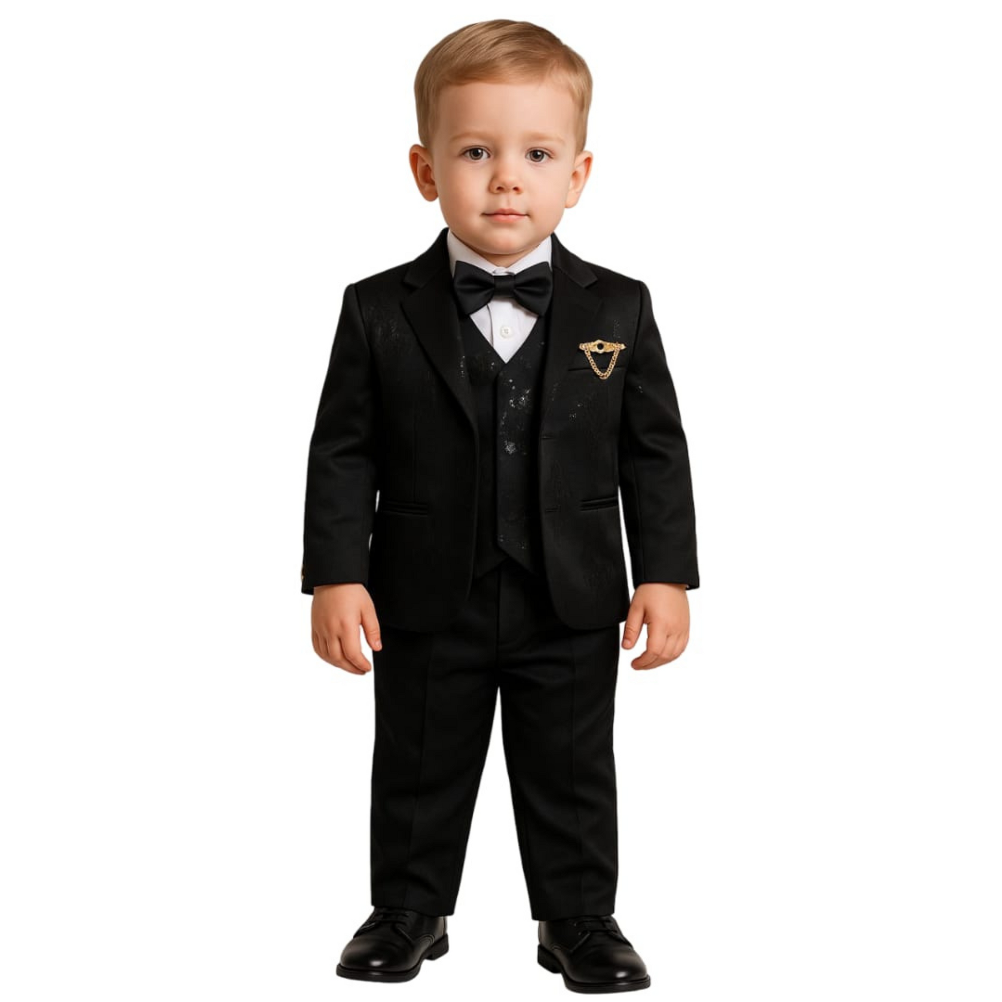 Boys' 4-Piece Formal Suit Set
