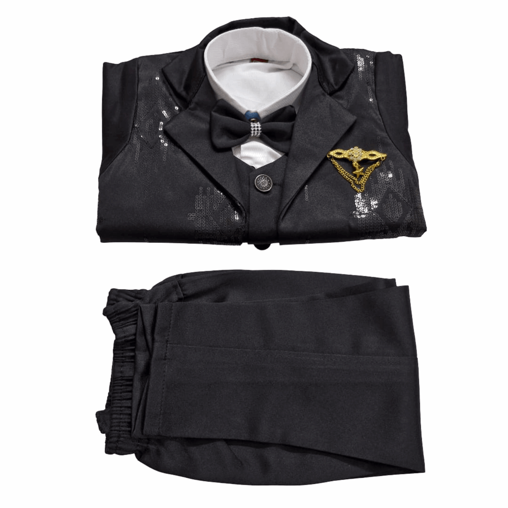 Boys' 4-Piece Formal Suit Set