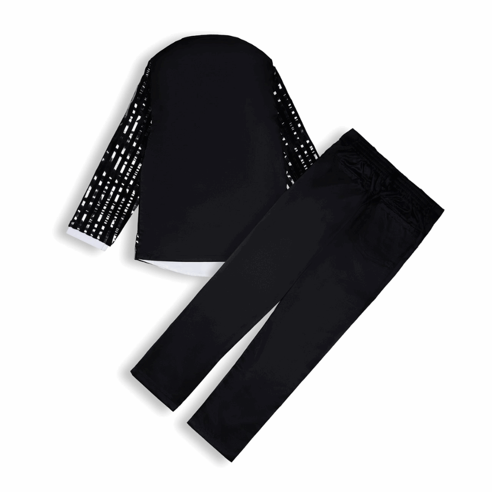 Elegant Black Partywear Suit Set for Boys