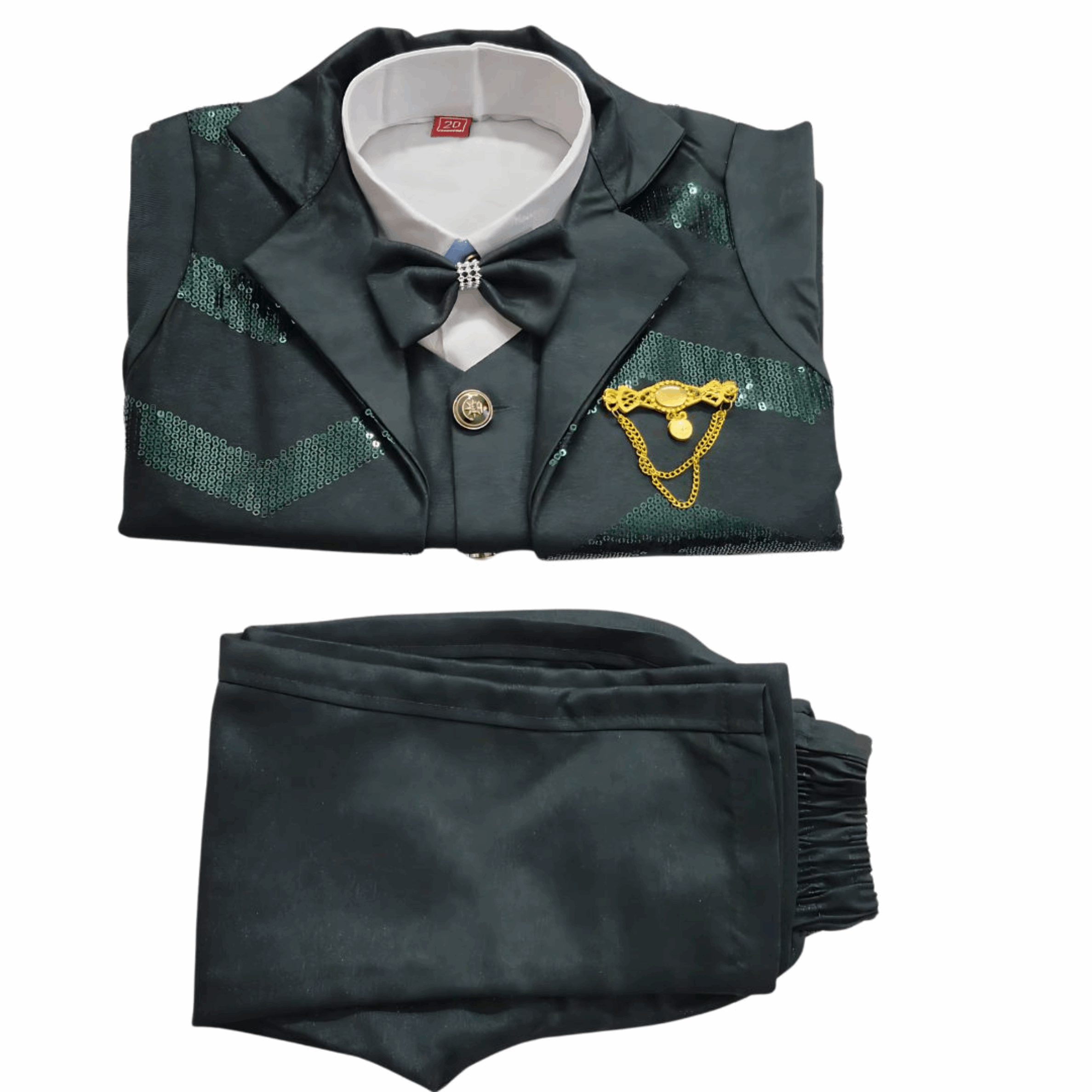 Boys' 4-Piece Formal Suit Set