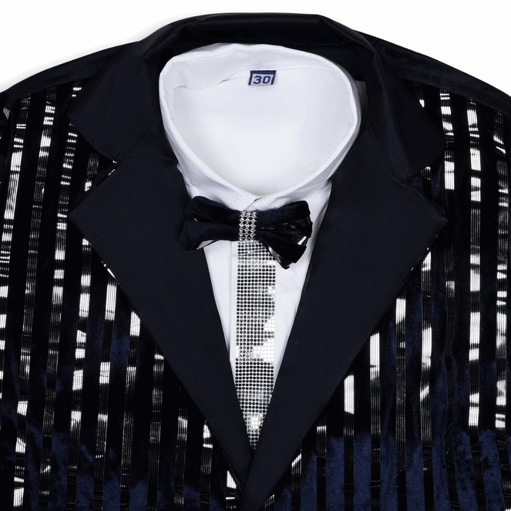 Elegant Black Partywear Suit Set for Boys