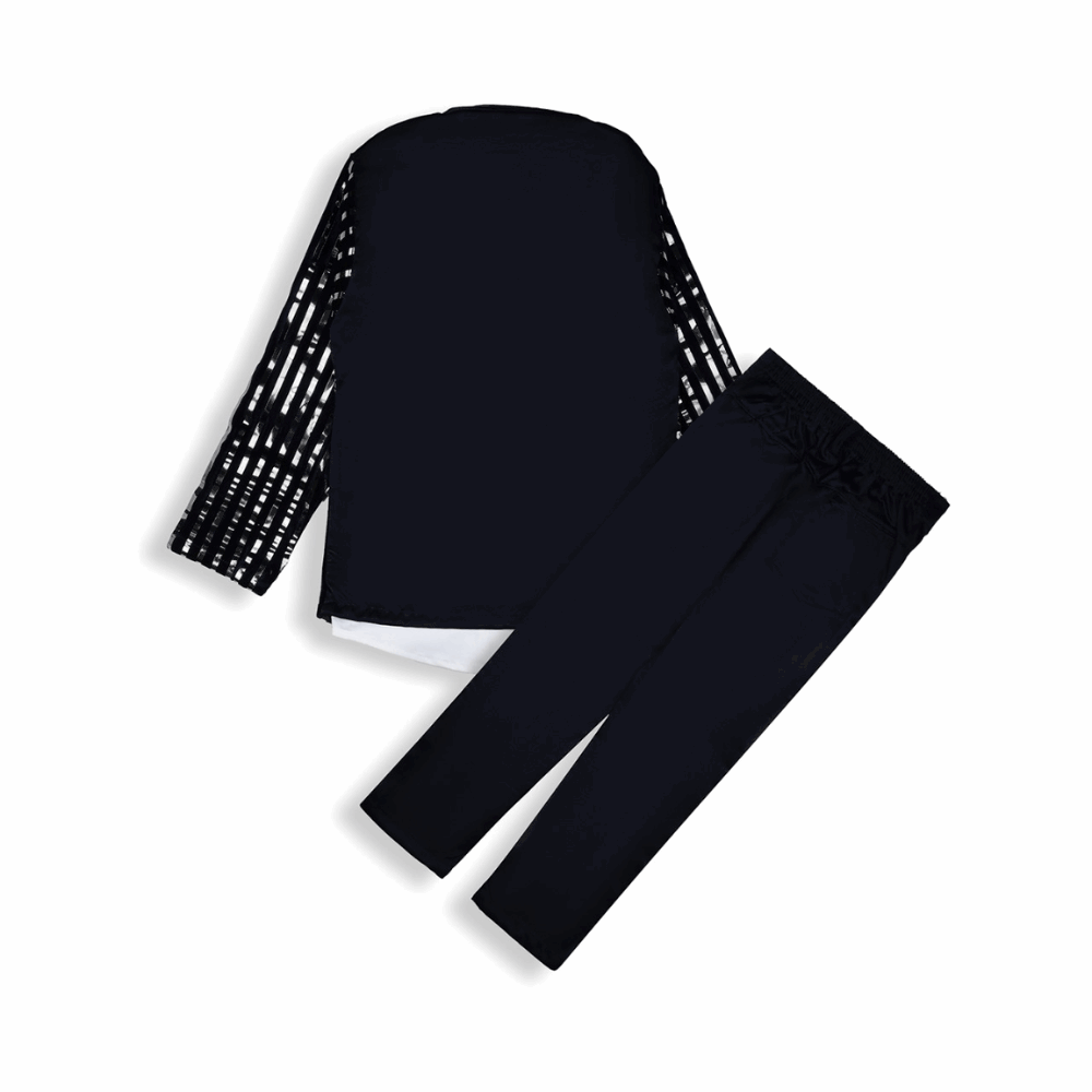 Elegant Black Partywear Suit Set for Boys
