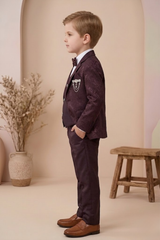 Boys’ 5-Piece Formal Suit Set -