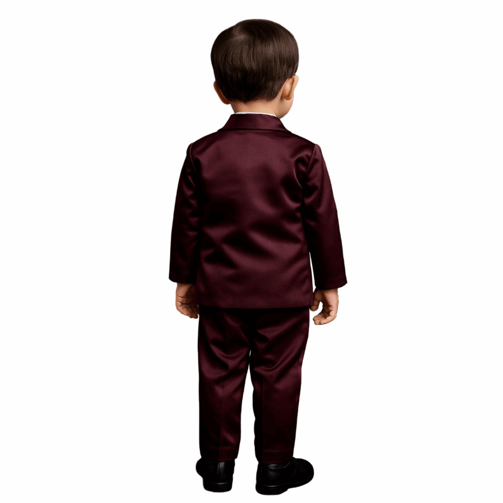 Boys' 4-Piece Formal Suit Set