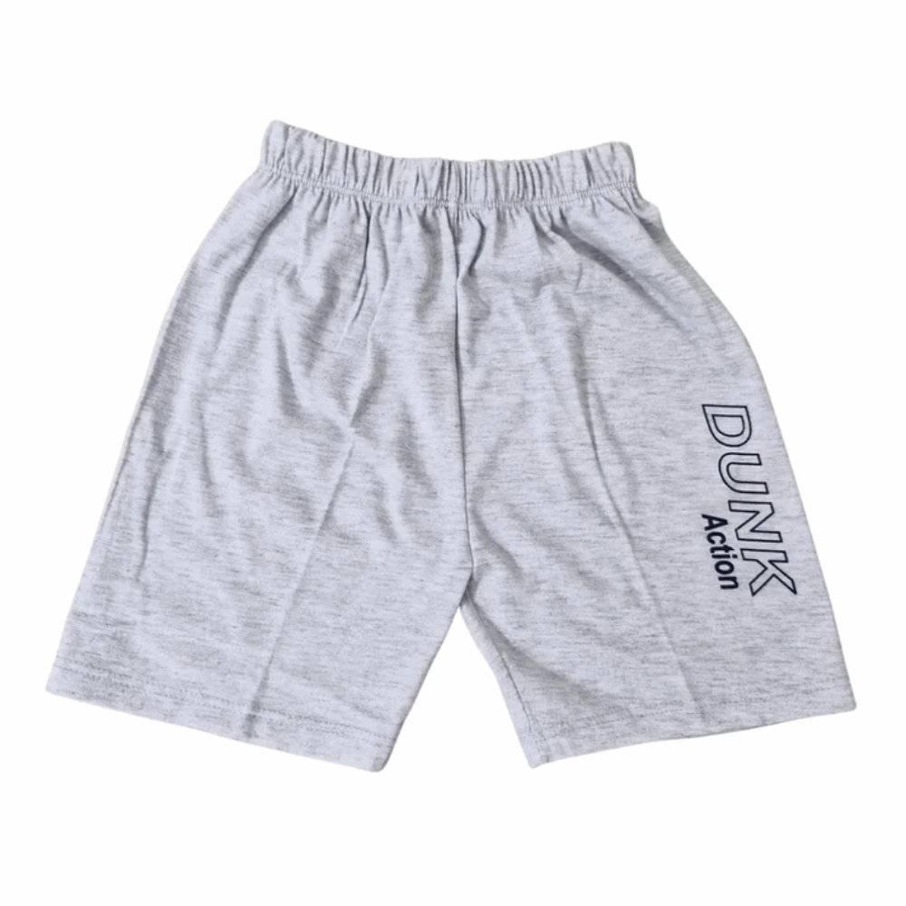 Boys sky Blue Cotton T-Shirt & Shorts Set