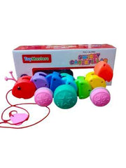 Caterpillar Pull Toy for Kids (1+ Year)