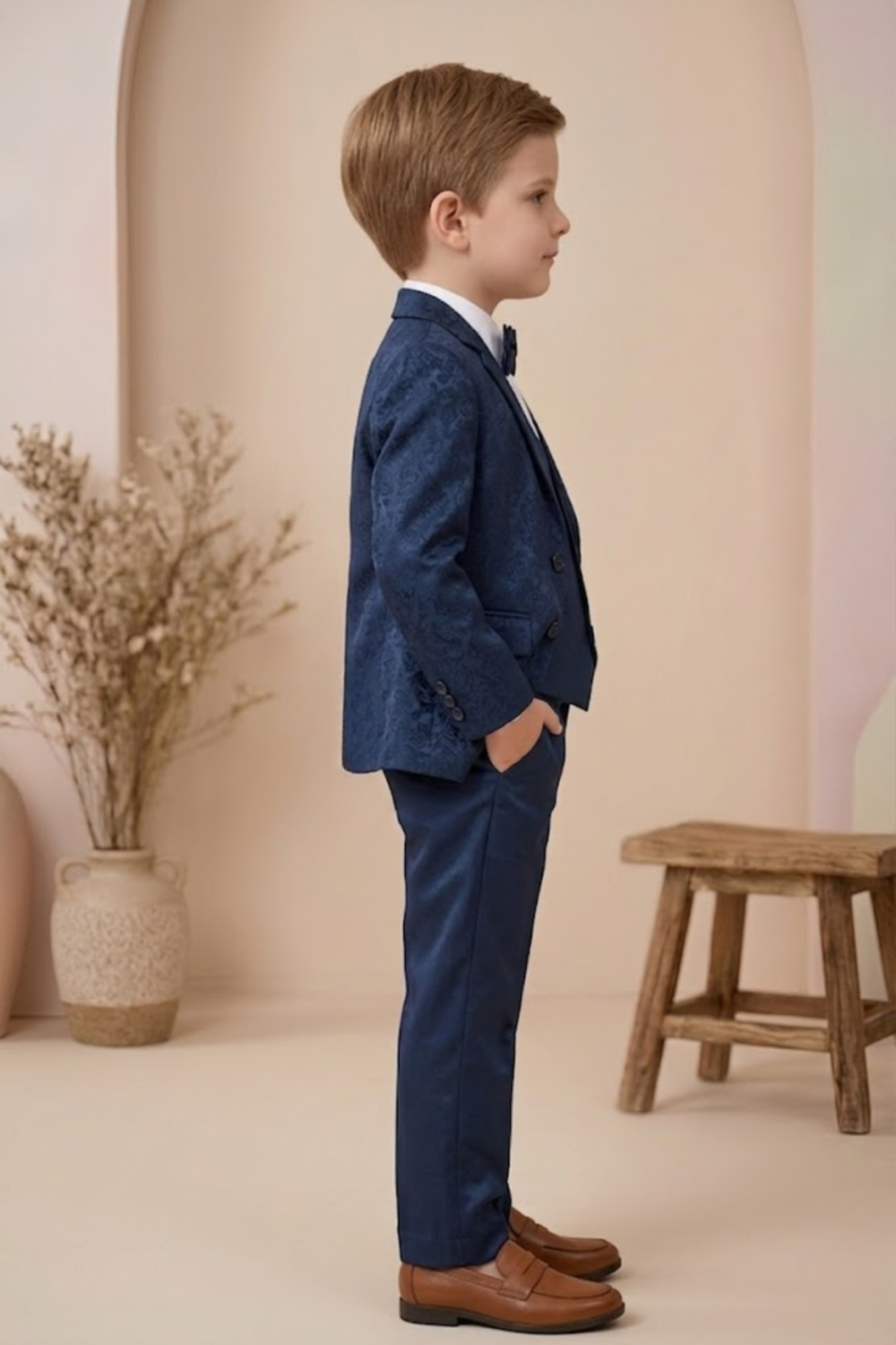 Boys’ 5-Piece Formal Suit Set -