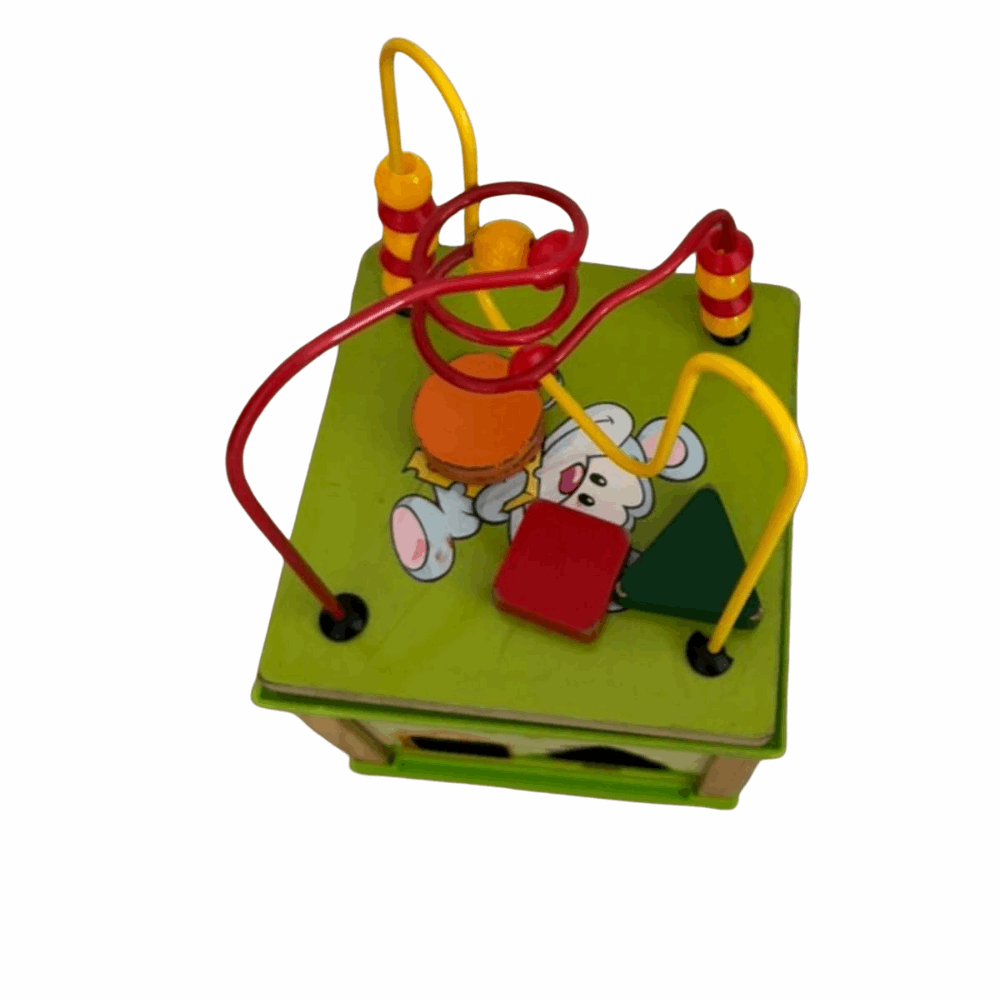 5-in-1 Montessori Activity Cube for Kids