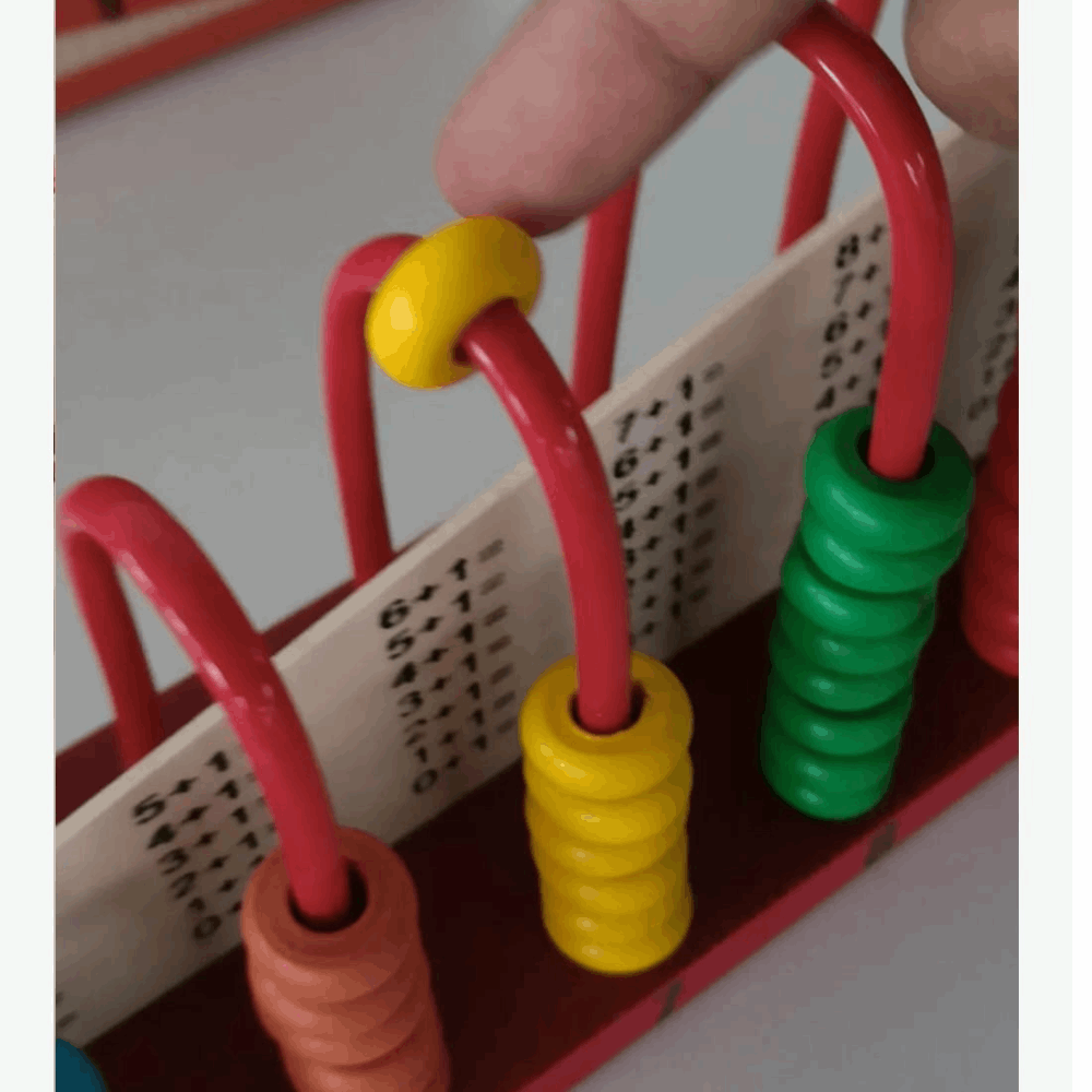 Wooden Abacus Kit – Math Learning Toy for Kids (3+ Years)