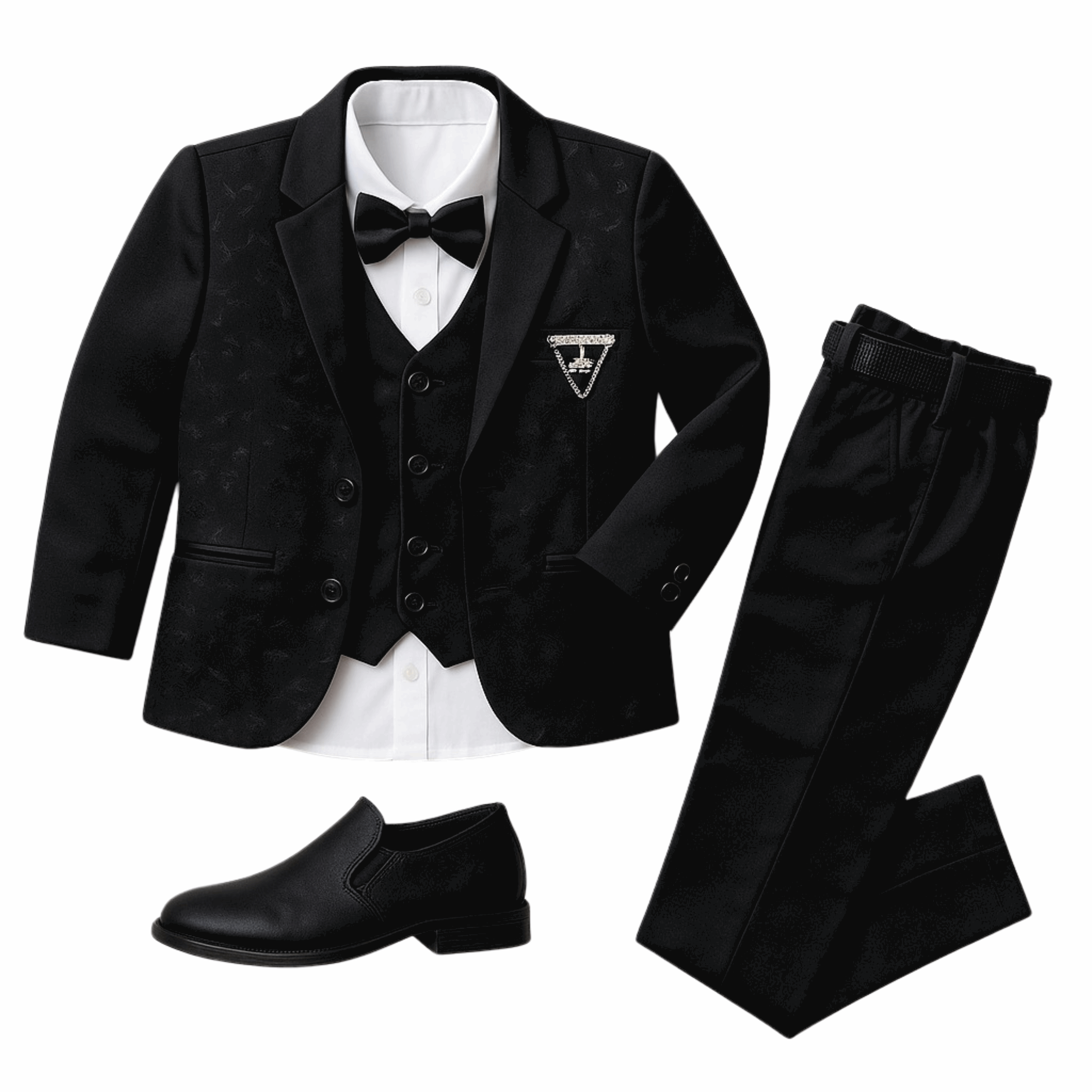Boys’ 5-Piece Formal Suit Set