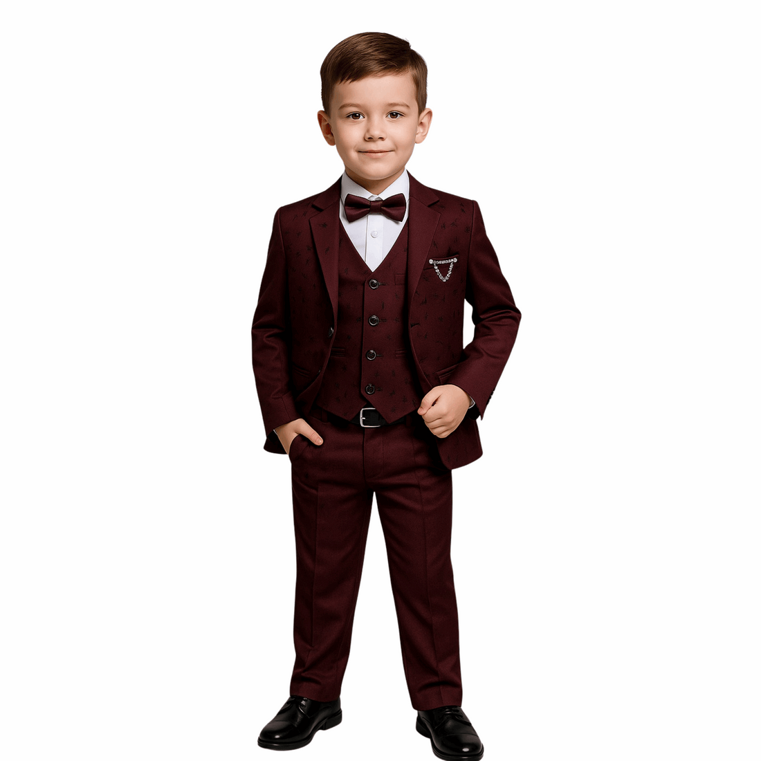 Boys’ 5-Piece Formal Suit Set