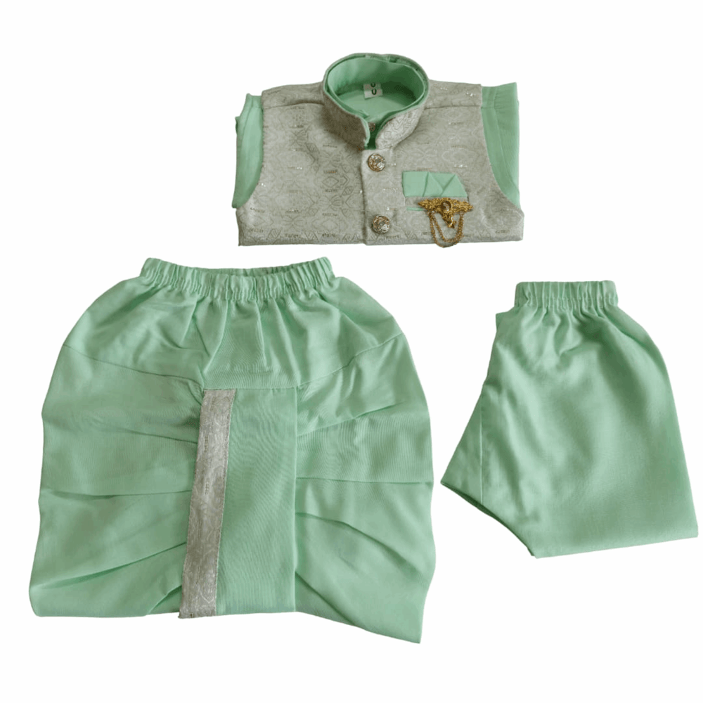 Boys Kurta Pajama Set with Modi Jacket