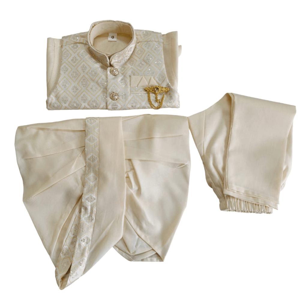 Boys Kurta Pajama Set with Modi Jacket