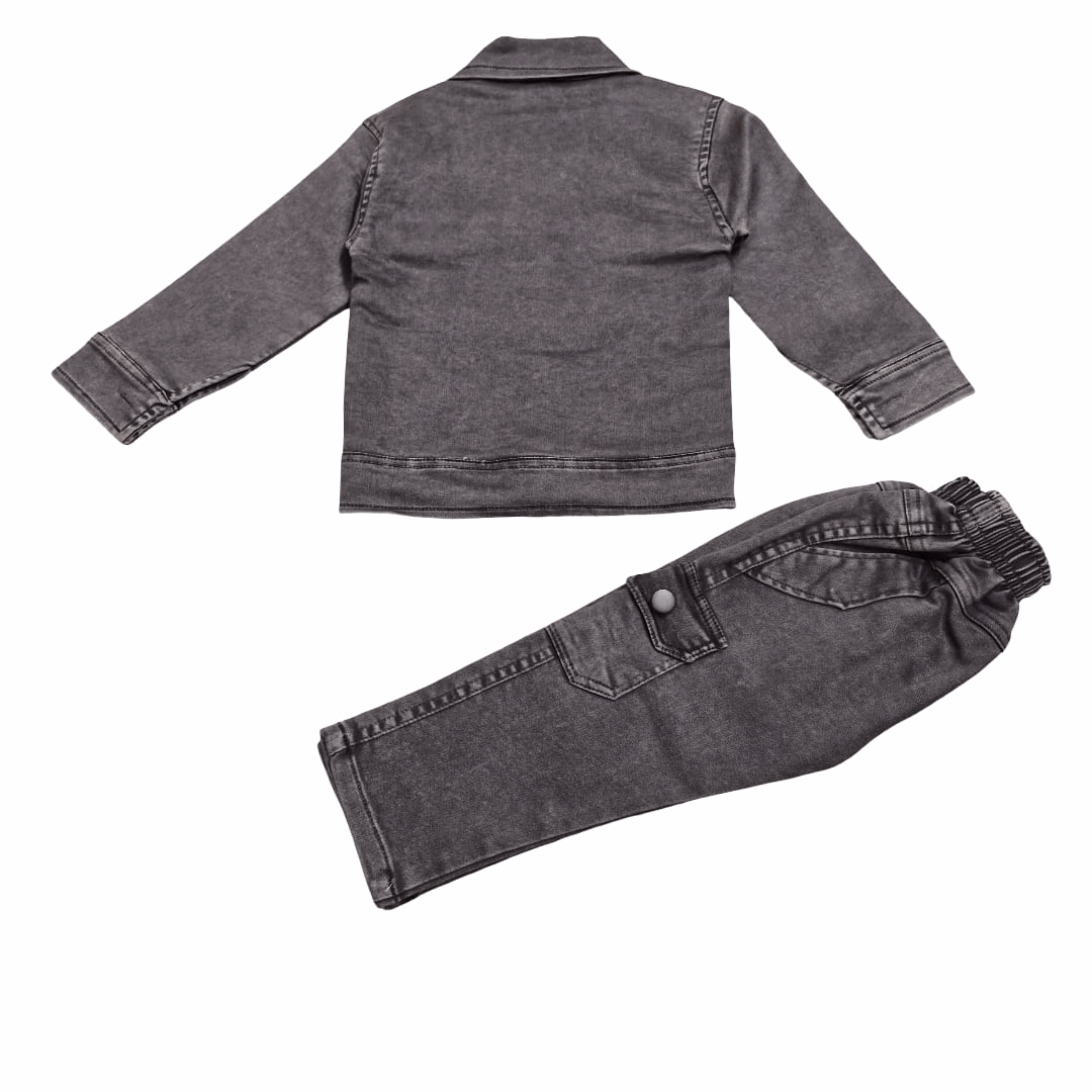 Boys 3-Piece Denim Jacket Set